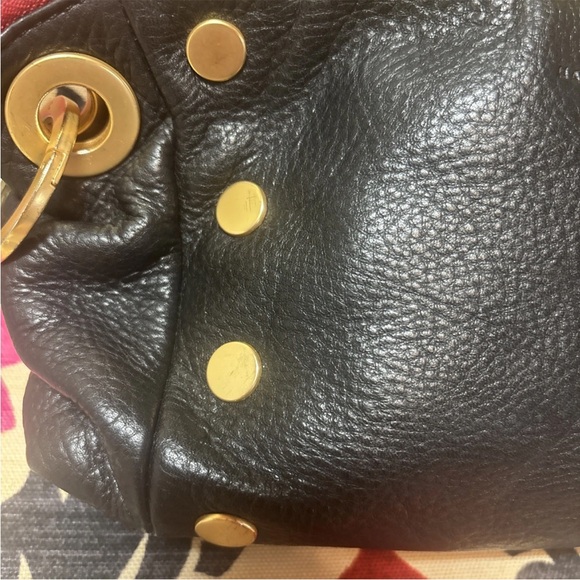 HAMMITT Daniel  Leather Bag with Gold Accents preowned condition final sale - Picture 5 of 13